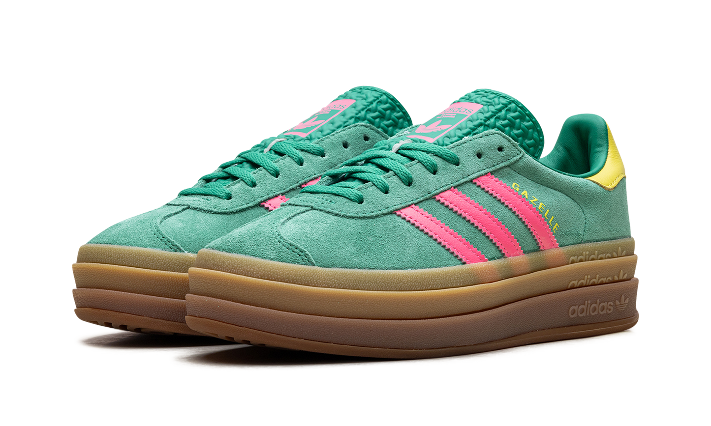 Gazelle Bold WMNS "Court Green Lucid Pink"