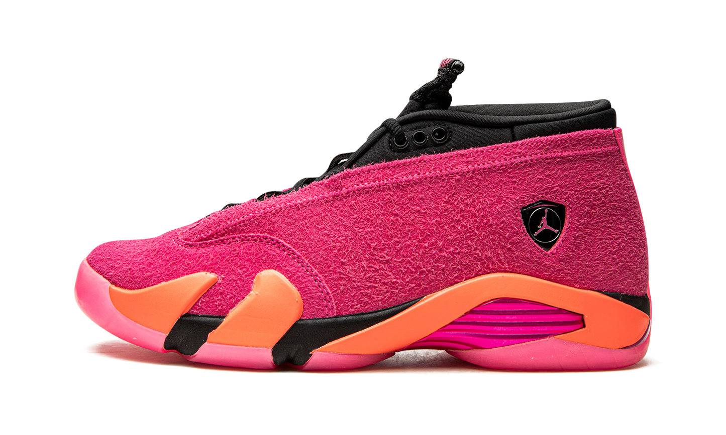 AIR JORDAN 14 RETRO LO WMNS "Shocking Pink"