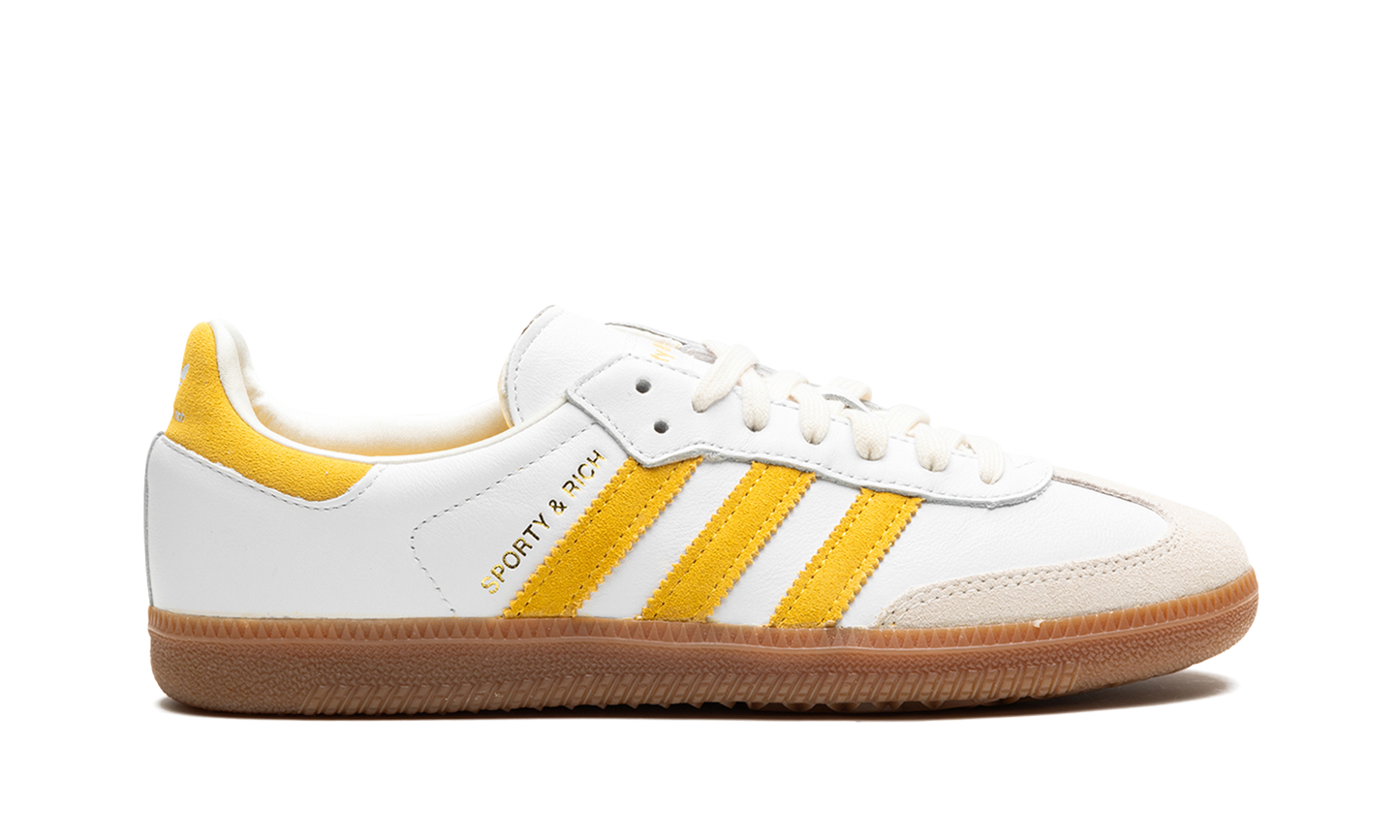 Samba OG "SPORTY & RICH - White Bold Gold"