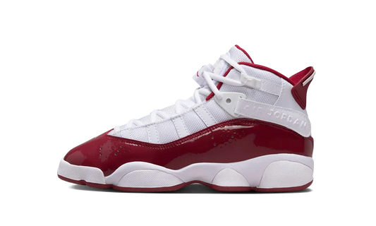 Jordan 6 Rings GS "White Team Red" 323419 165