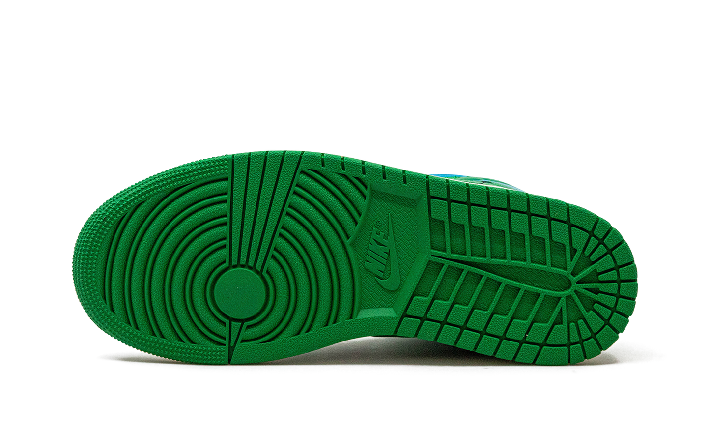 AIR JORDAN 1 MID WMNS "Lucky Green Aquatone" BQ6472 033