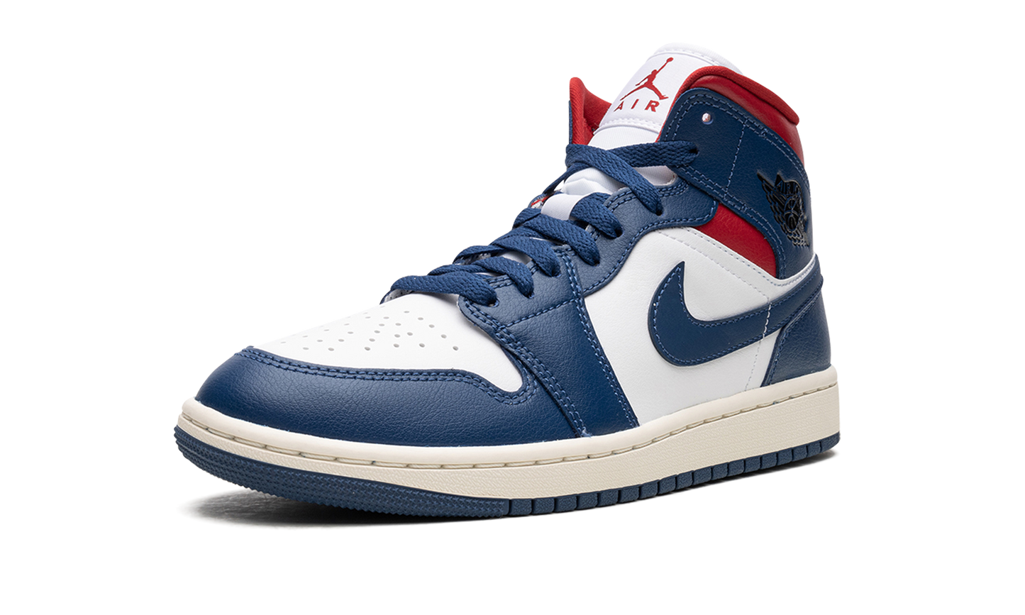AIR JORDAN 1 MID WMNS "Blue / Red" BQ6472 146