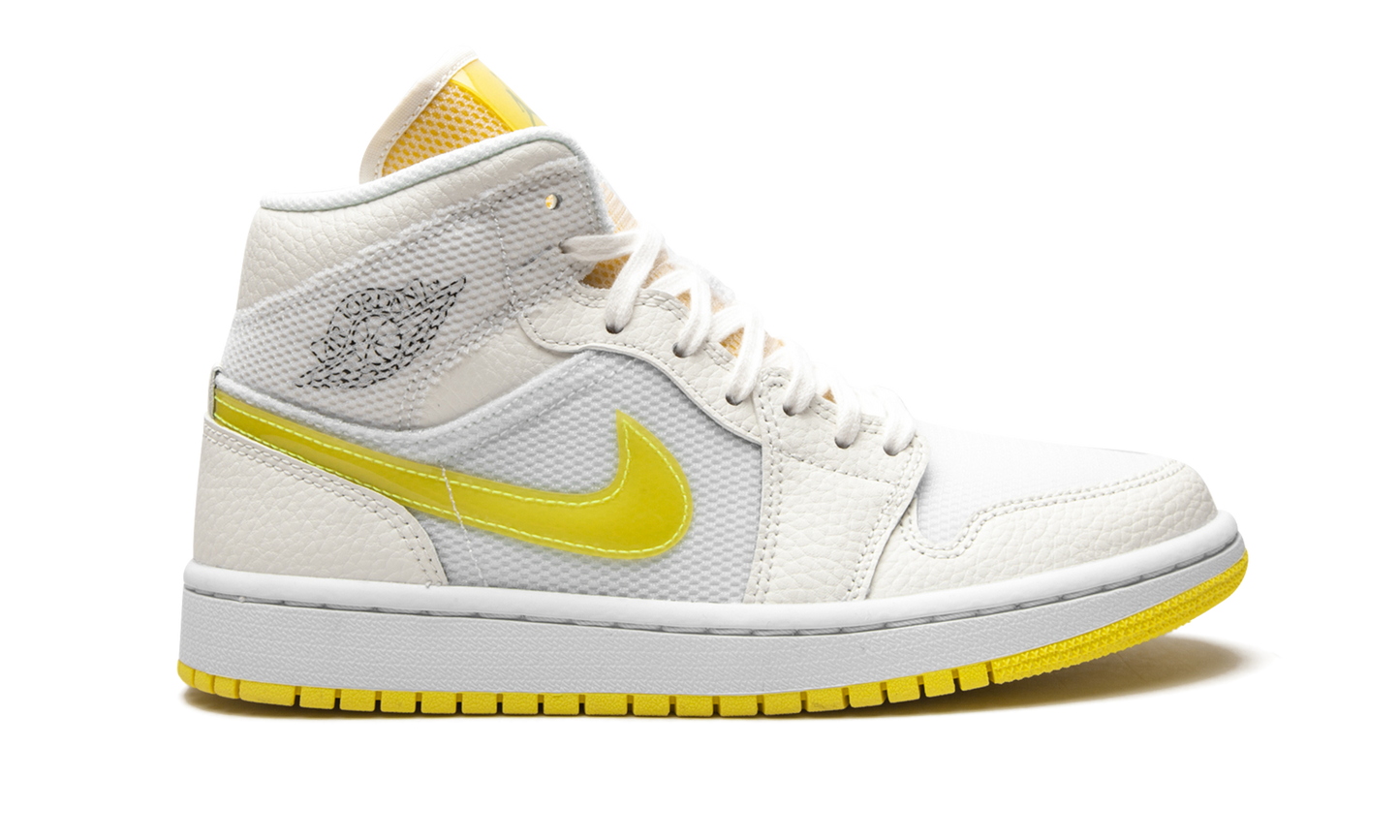 AIR JORDAN 1 MID SE WMNS "Voltage Yellow" DB2822 107
