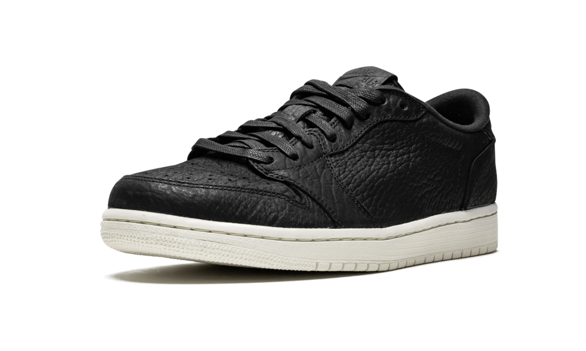 Air Jordan 1 Low Swooshless "Black" 848775 005
