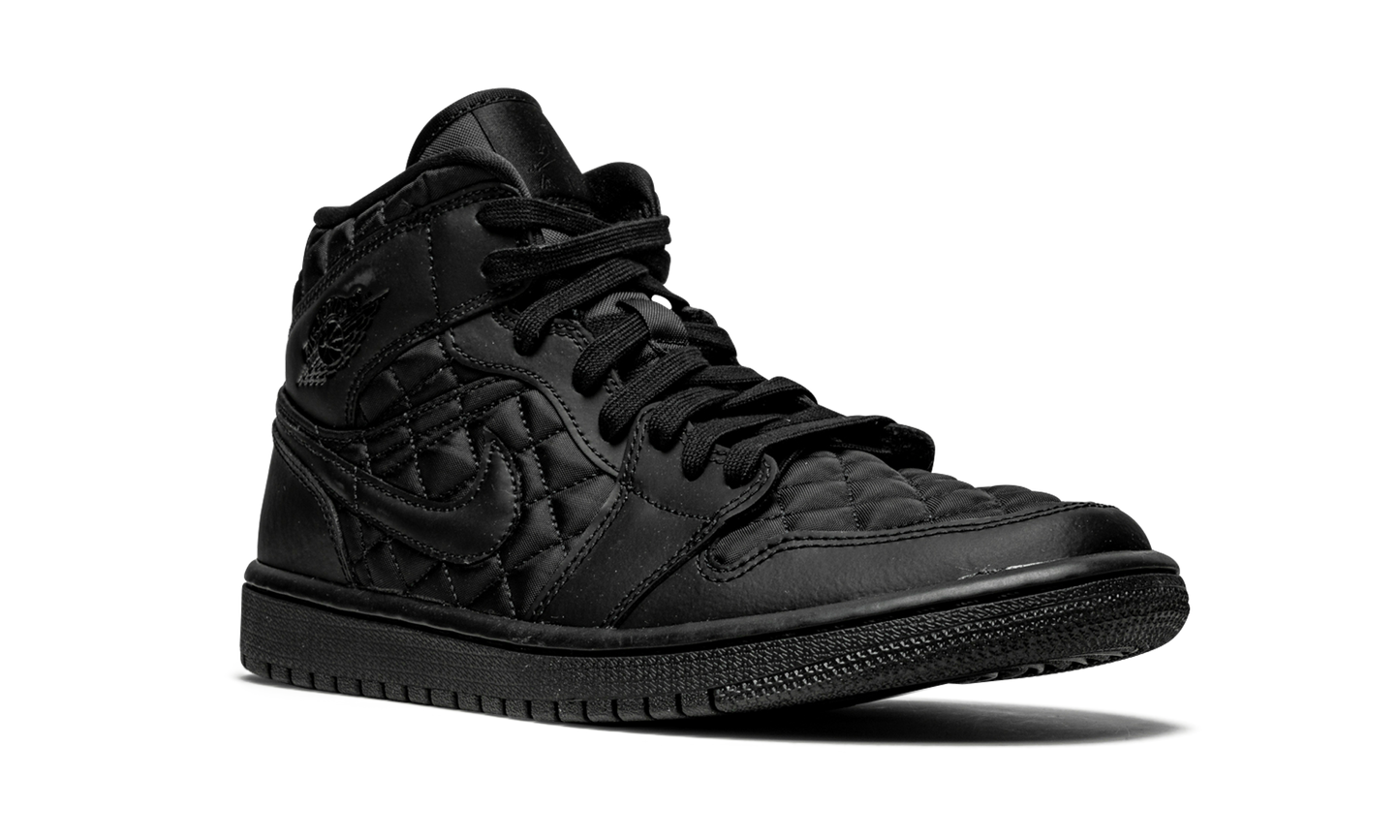 AIR JORDAN 1 MID QUILTED WMNS "Black" DB6078 001