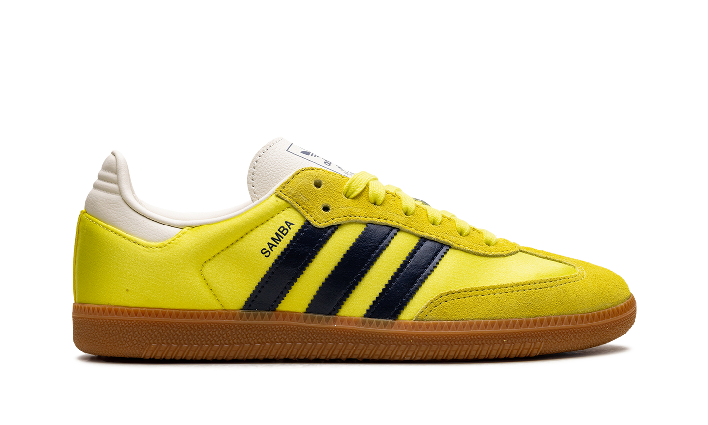 Samba OG WMNS "Shock Yellow Night Indigo"