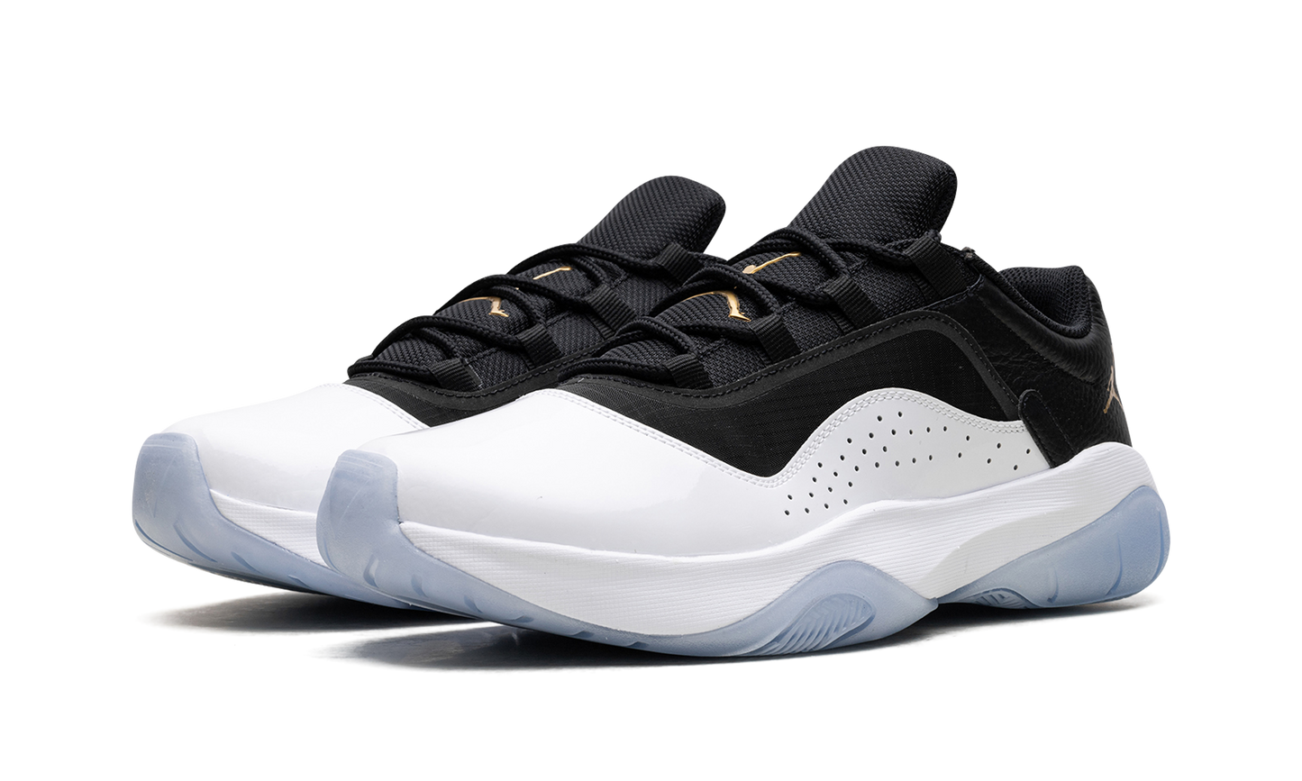 Air Jordan RETRO 11 CMFT LOW "BLACK WHITE GOLD" DN4180 070