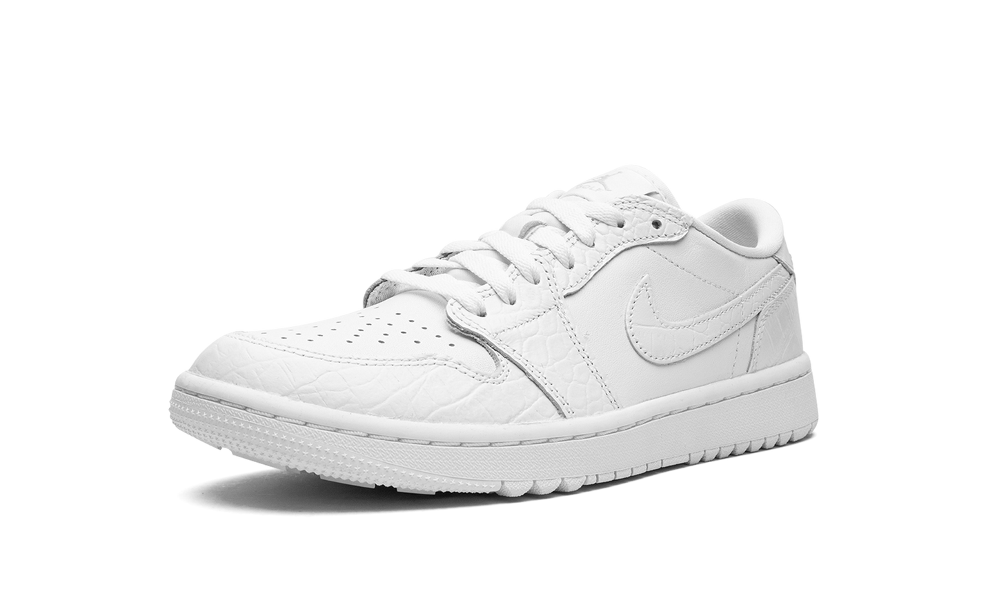 Air Jordan 1 Retro Low Golf "White Croc" DD9315 110