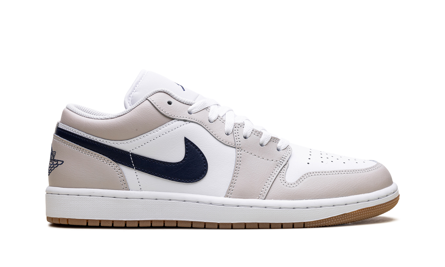 Jordan 1 Low "Midnight Navy Neutral Grey" 553558 146