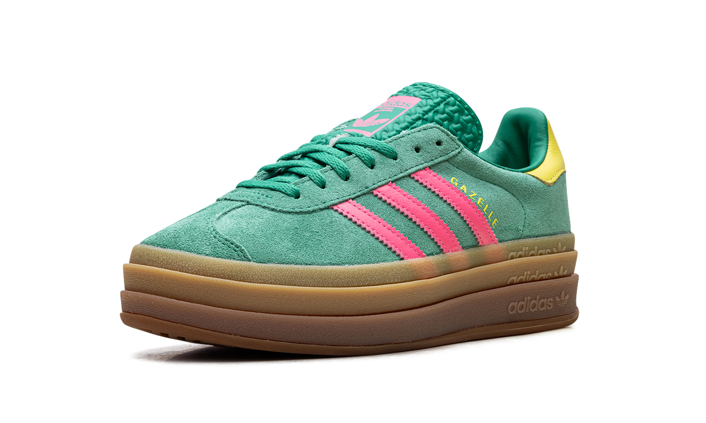 Gazelle Bold WMNS "Court Green Lucid Pink"