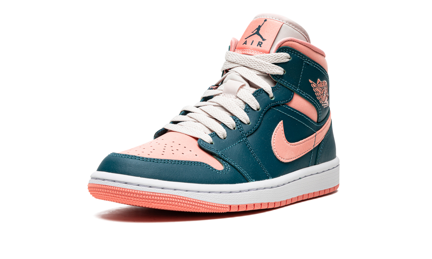 AIR JORDAN 1 MID WMNS "Dark Teal Green" BQ6472 308