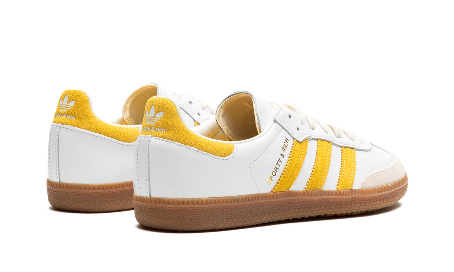 Samba OG "SPORTY & RICH - White Bold Gold"