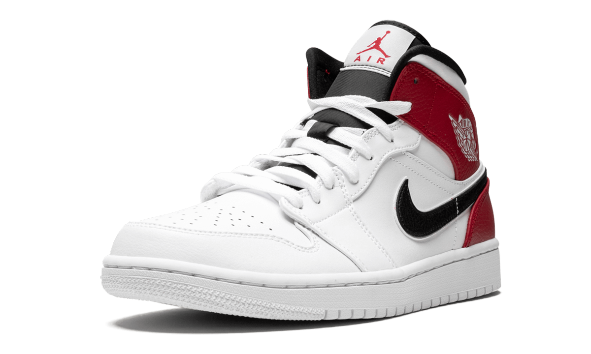 Air Jordan 1 Mid "White Chicago" 554724 116
