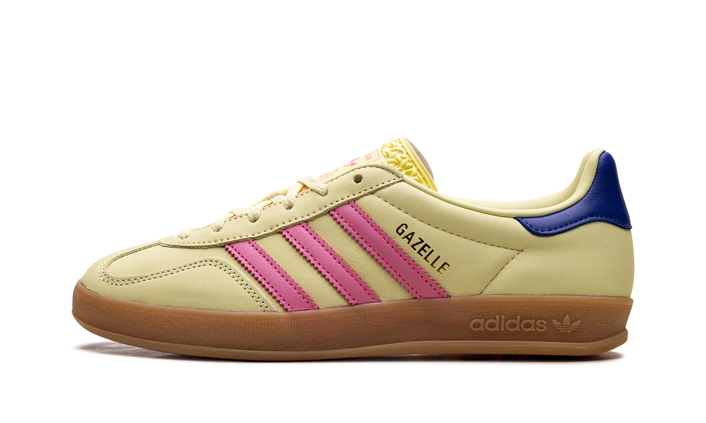 Gazelle Indoor WMNS "Powder Yellow Lucid Pink Royal"
