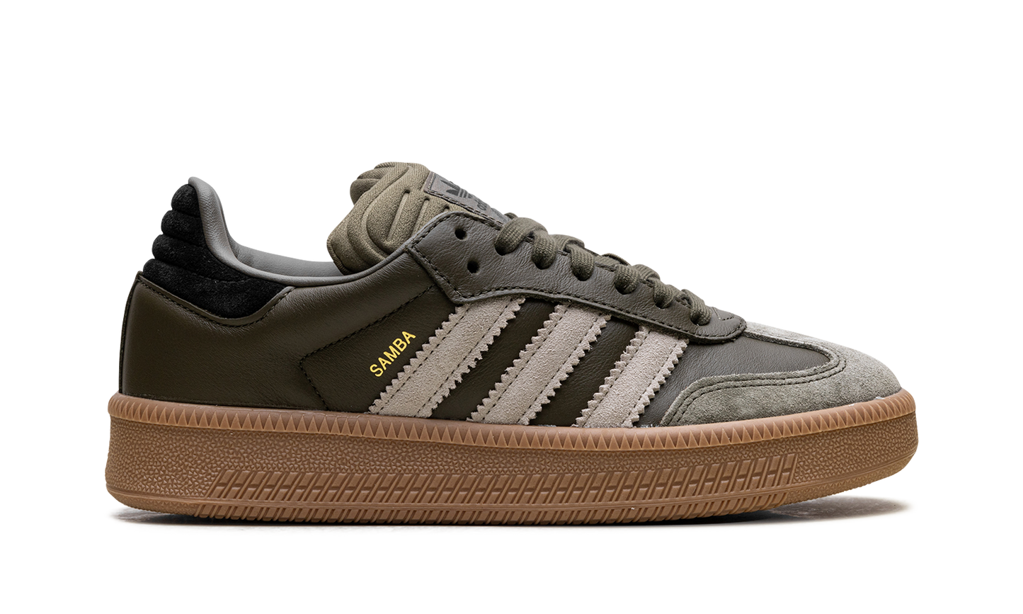 Samba XLG "Olive Strata Wonder Beige Gold Metallic"