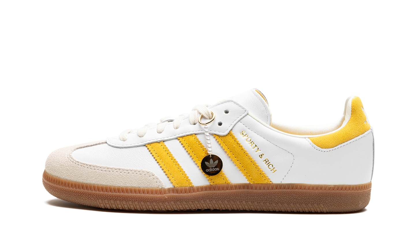 Samba OG "SPORTY & RICH - White Bold Gold"