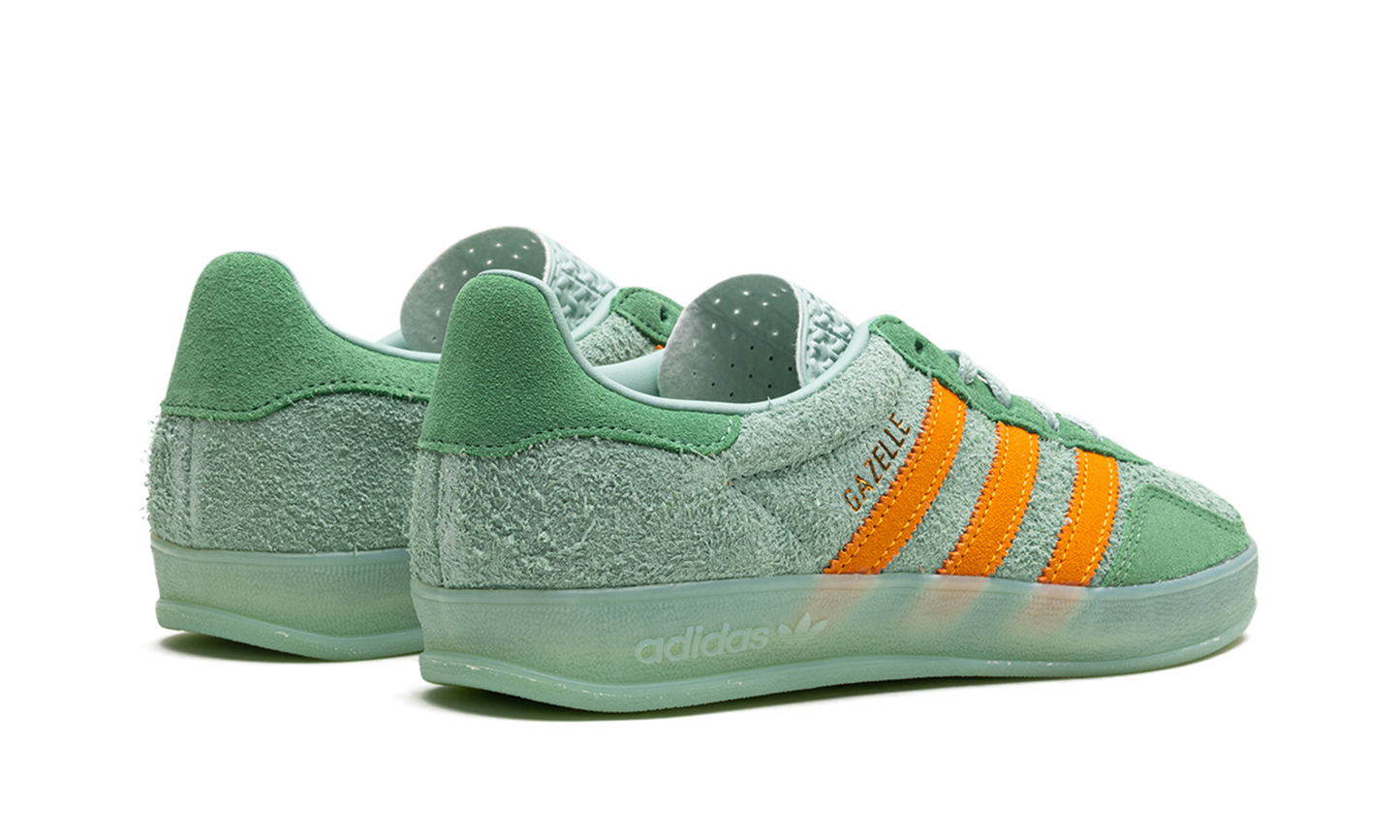 Gazelle Indoor WMNS "Hazy Green Crew Yellow"