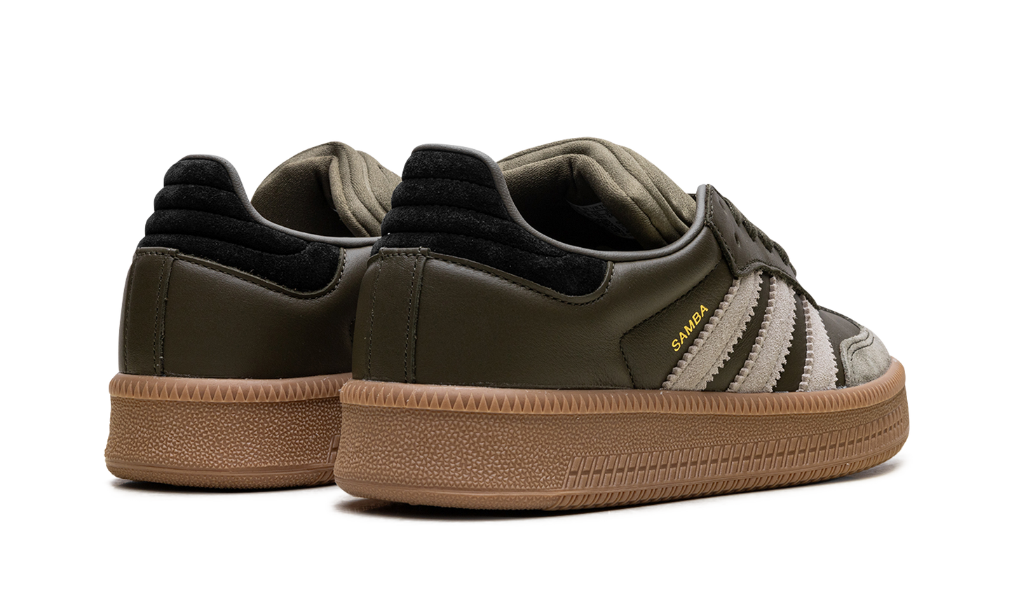 Samba XLG "Olive Strata Wonder Beige Gold Metallic"