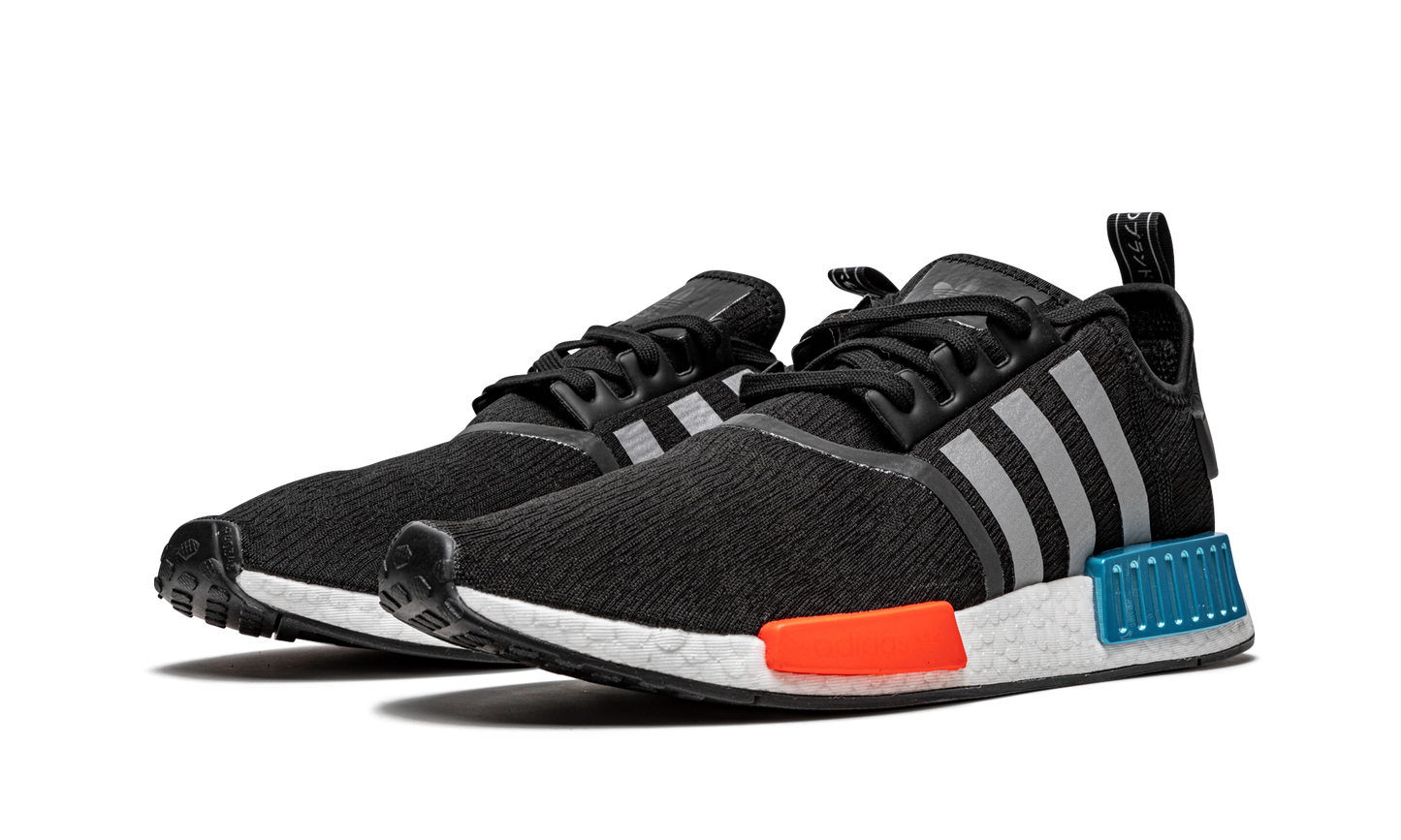 NMD_R1 "Black / Silver / Solar Red"