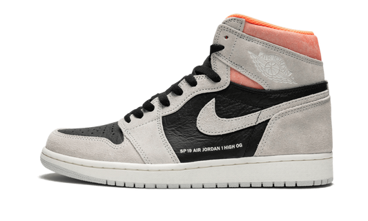 Air Jordan 1 Retro High OG "Neutral Grey/Hyper Crimson" 555088 018