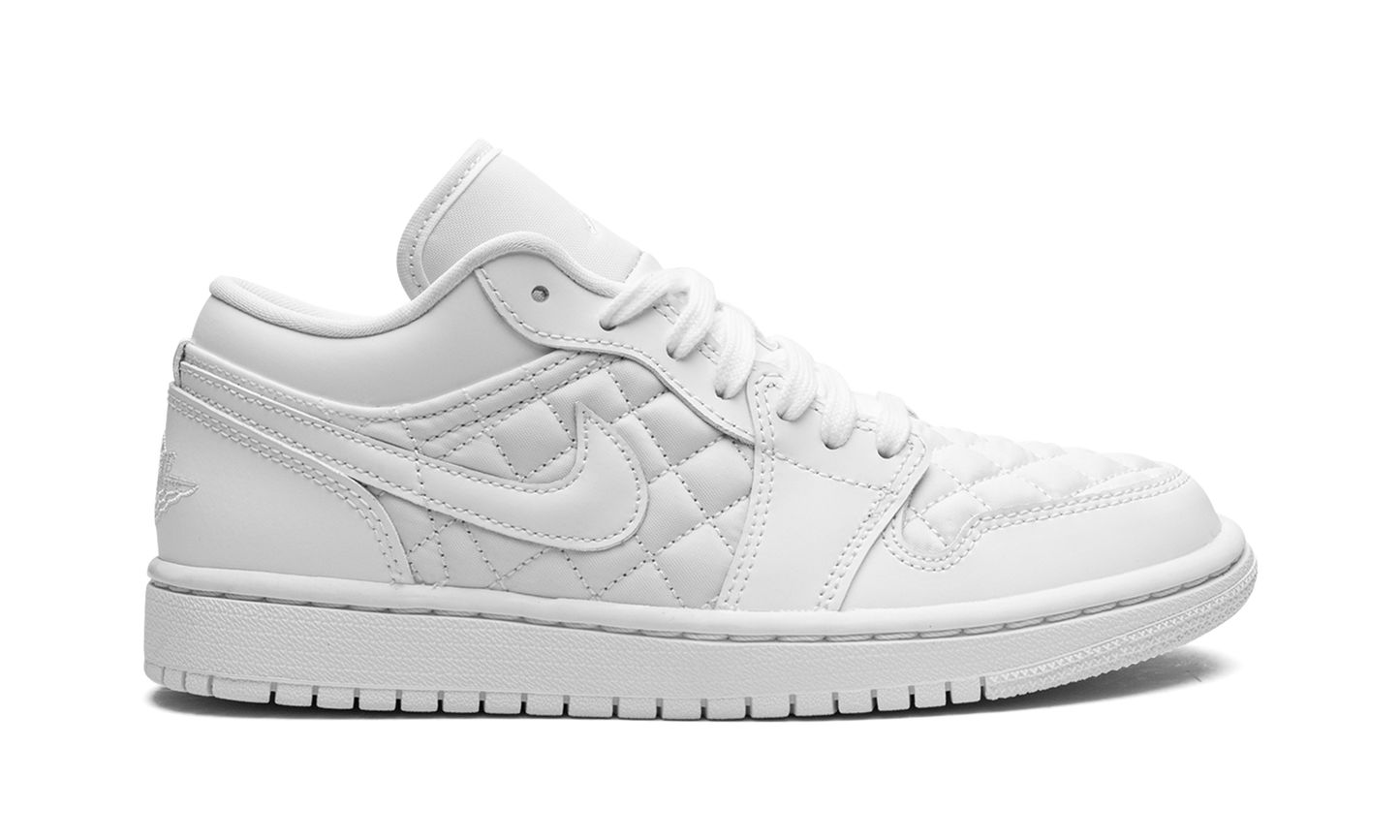 AIR JORDAN 1 LO QUILTED WMNS "Quilted White" DB6480 100