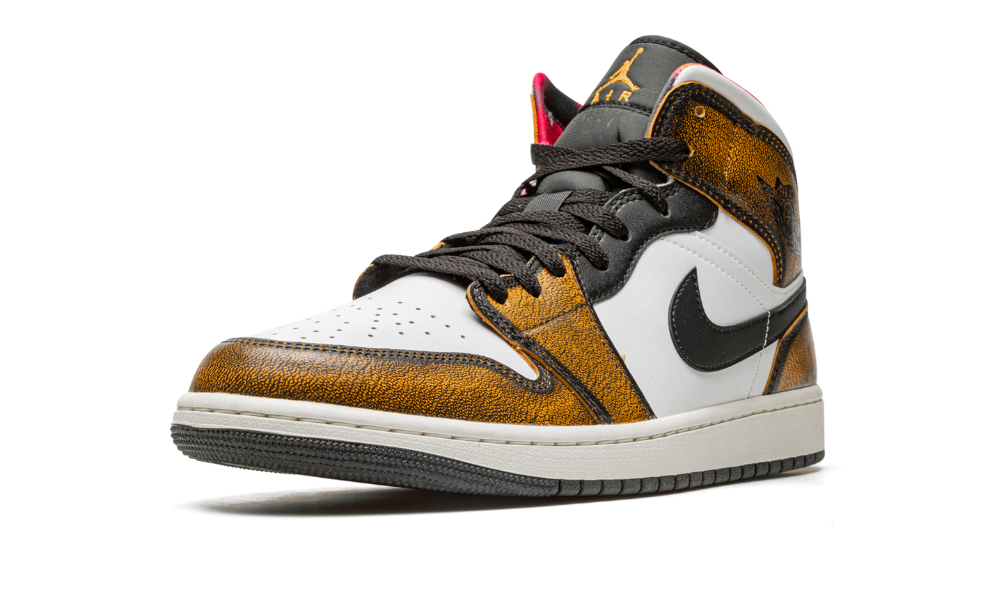 Air Jordan 1 Mid SE "Orange Wear Away" DQ8417 071