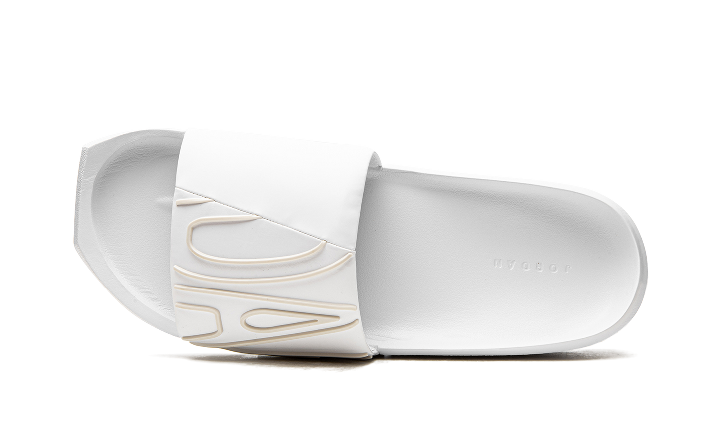 AIR JORDAN NOLA SLIDE WMNS "Triple White" CZ8027 100