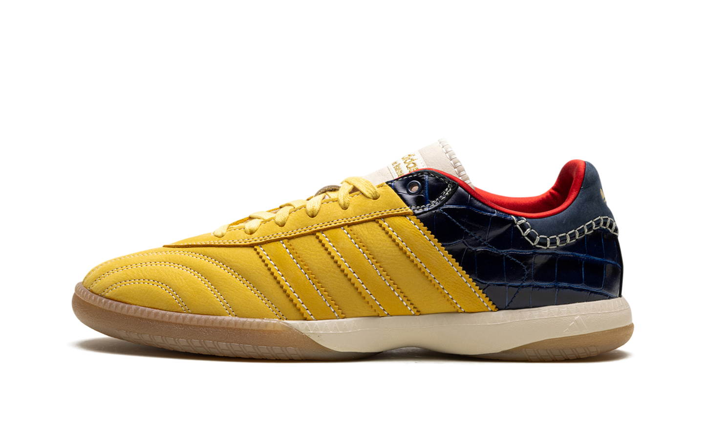 Samba Millenium "Wales Bonner - Fade Gold / Navy Croc"
