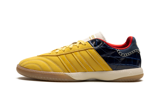 Samba Millenium "Wales Bonner - Fade Gold / Navy Croc"