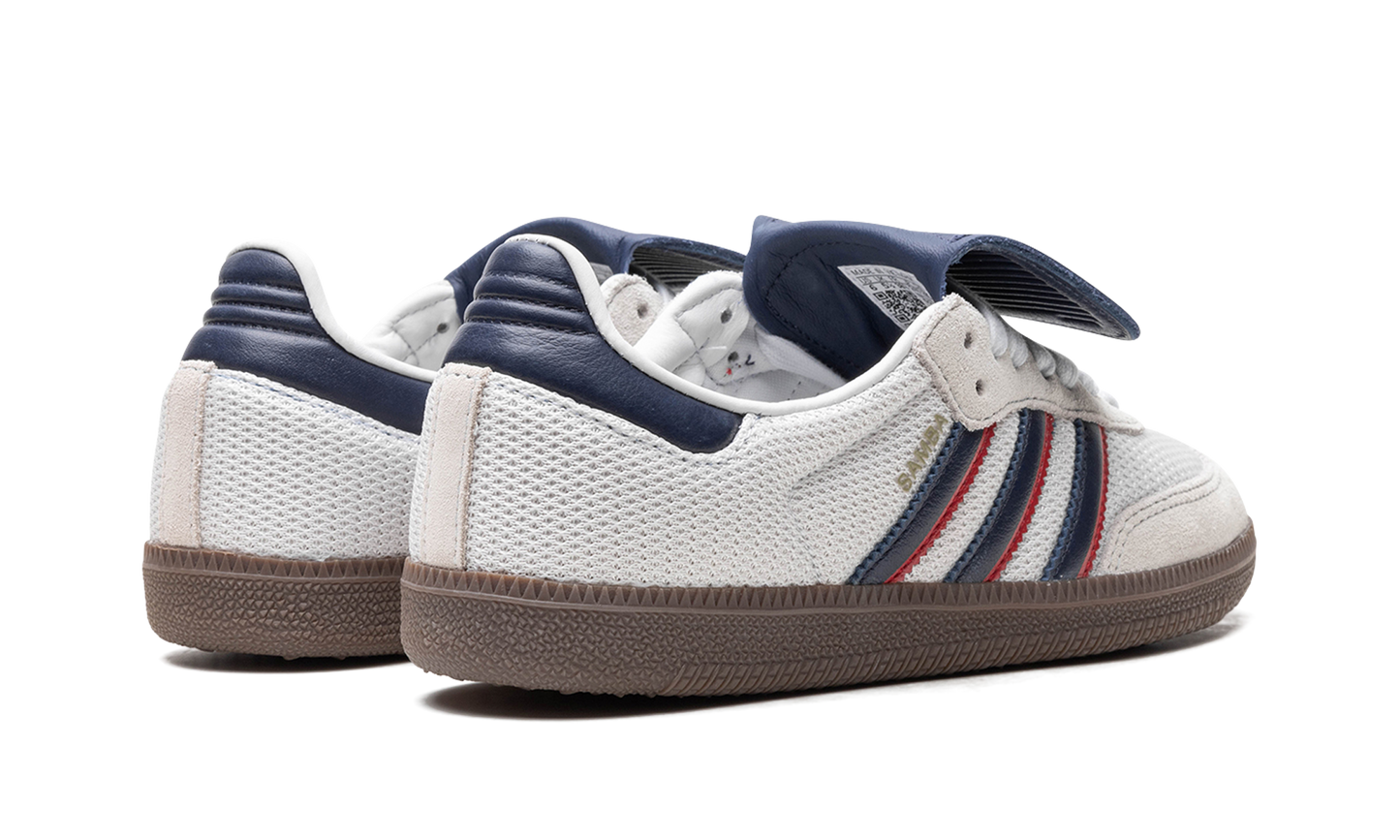 Samba LT "Crystal White Dark Blue"