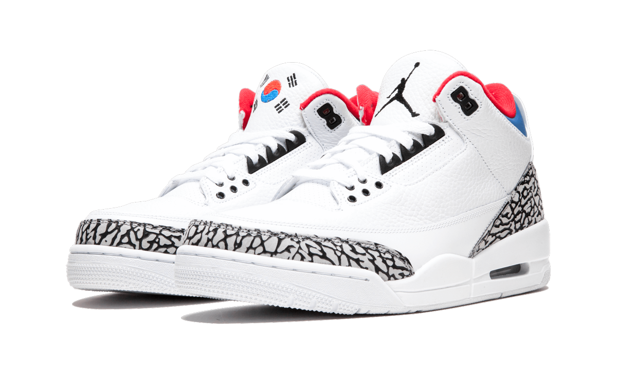 Air Jordan 3 SK NRG "Seoul Korea" AV8370 100