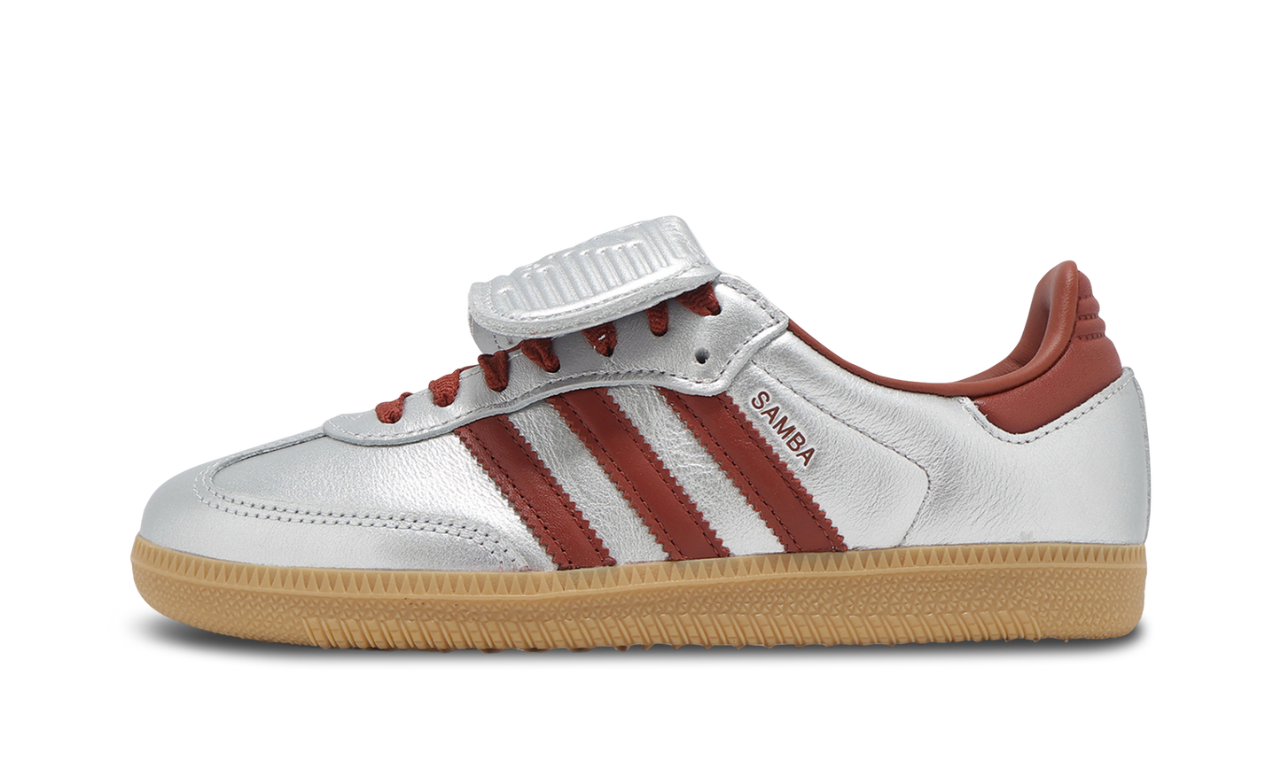 Samba LT WMNS "Silver Metallic Ruby Gum"