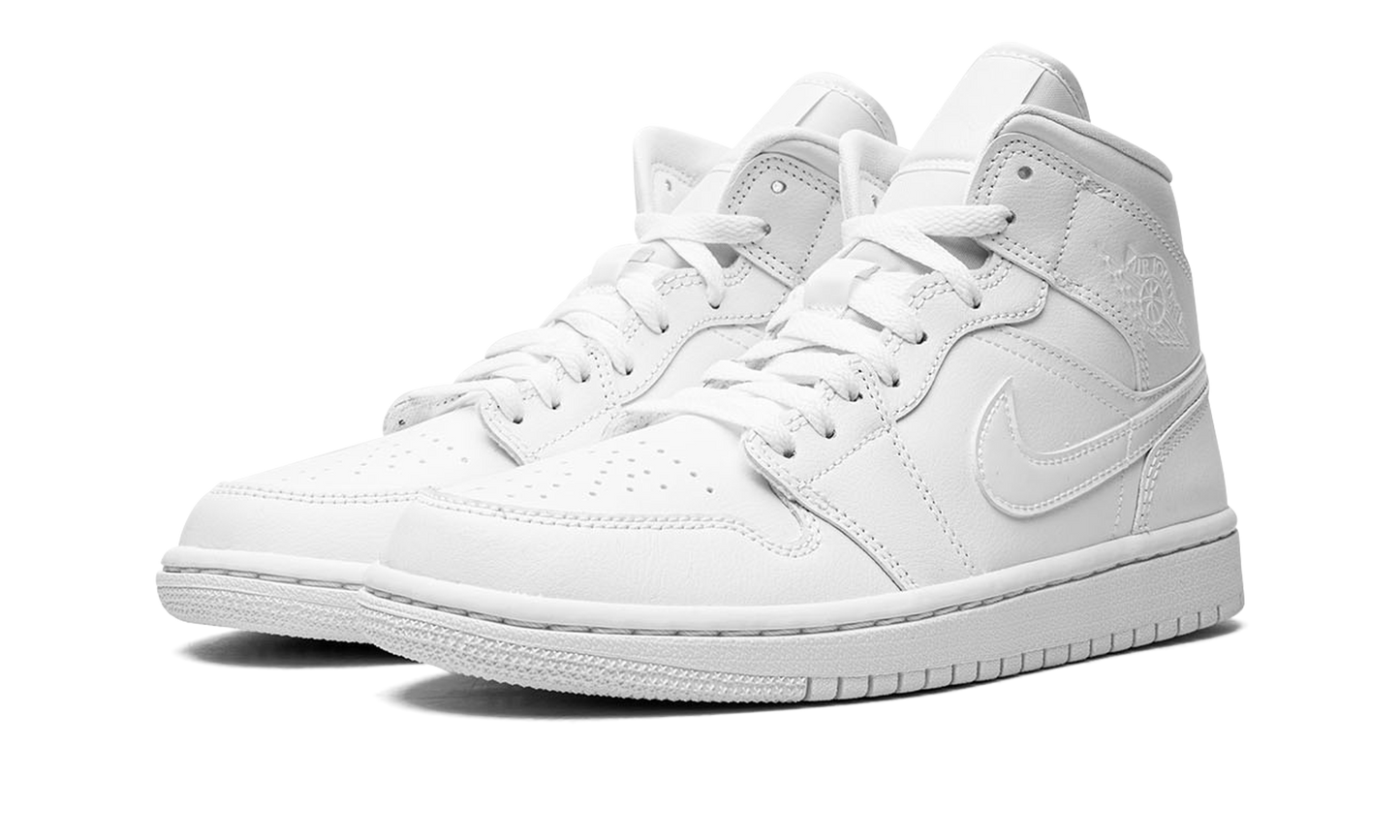 AIR JORDAN 1 MID WMNS "Triple White 2022" DV0991 111