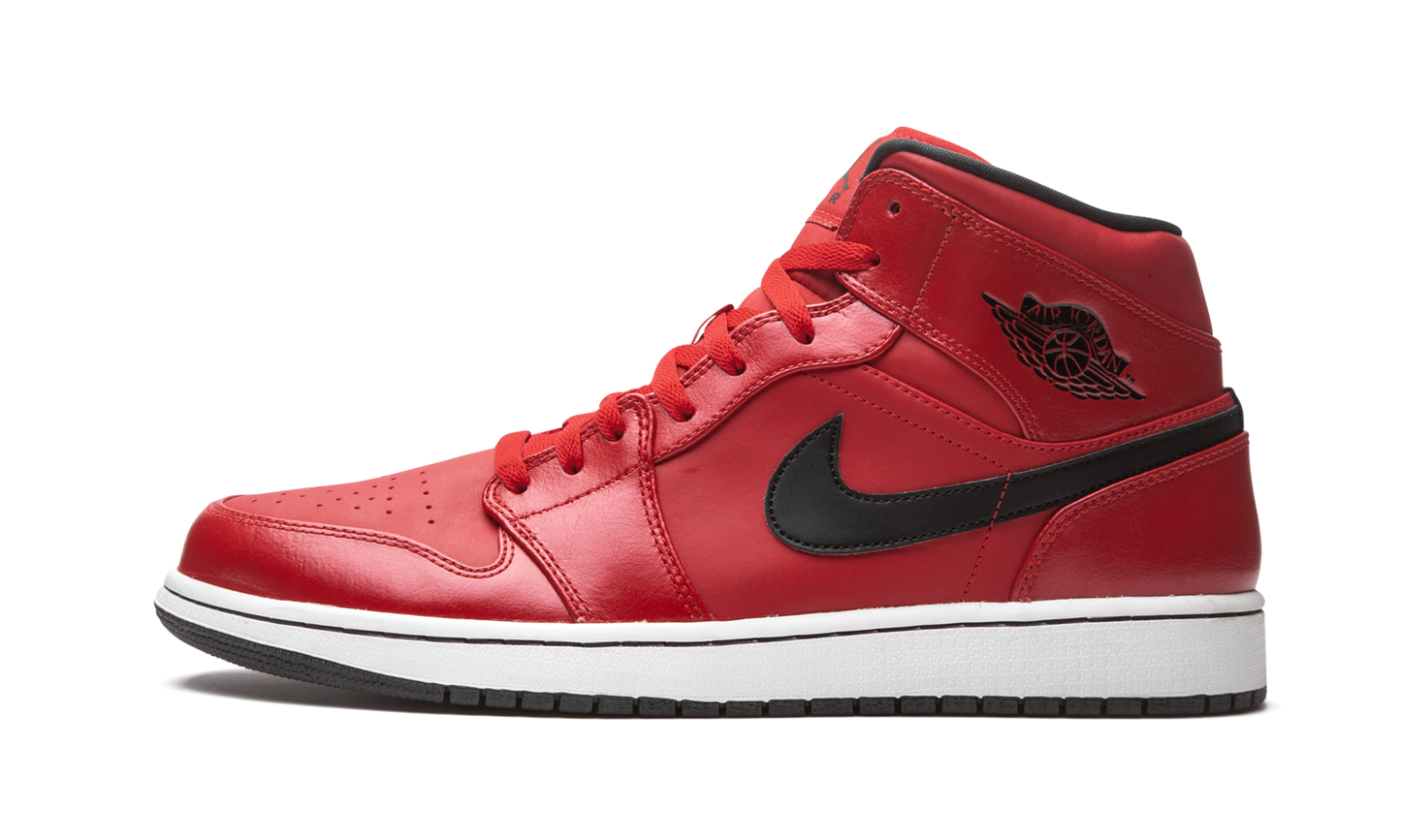 Air Jordan 1 Retro Mid "Gym Red" 554724 602