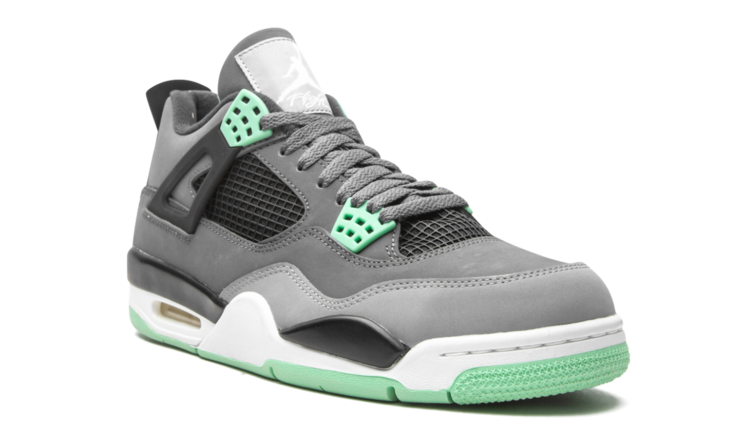 Air Jordan 4 Retro "Green Glow" 308497 033