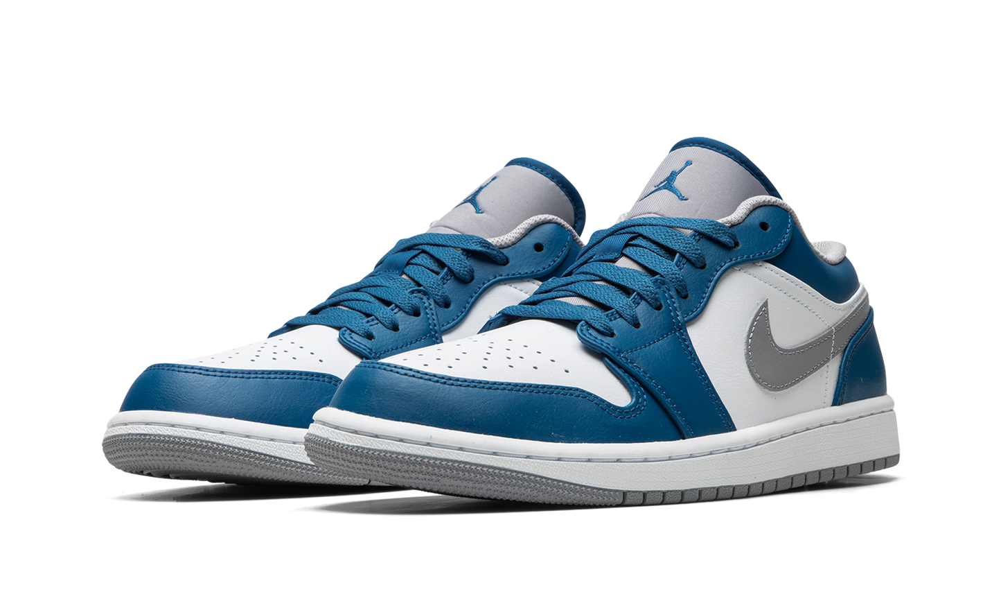 Air Jordan 1 Low "True Blue" 553558 412