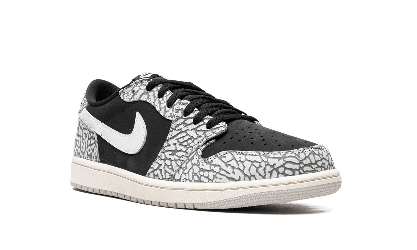 Air Jordan 1 Low "Black Elephant" CZ0790 001