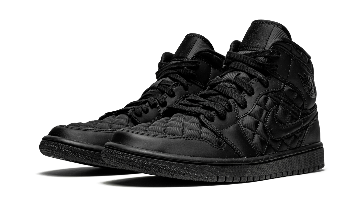 AIR JORDAN 1 MID QUILTED WMNS "Black" DB6078 001