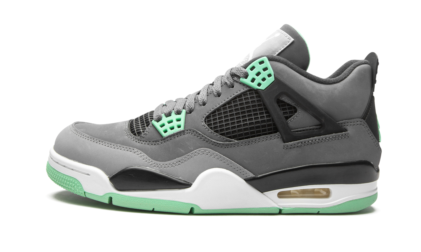 Air Jordan 4 Retro "Green Glow" 308497 033