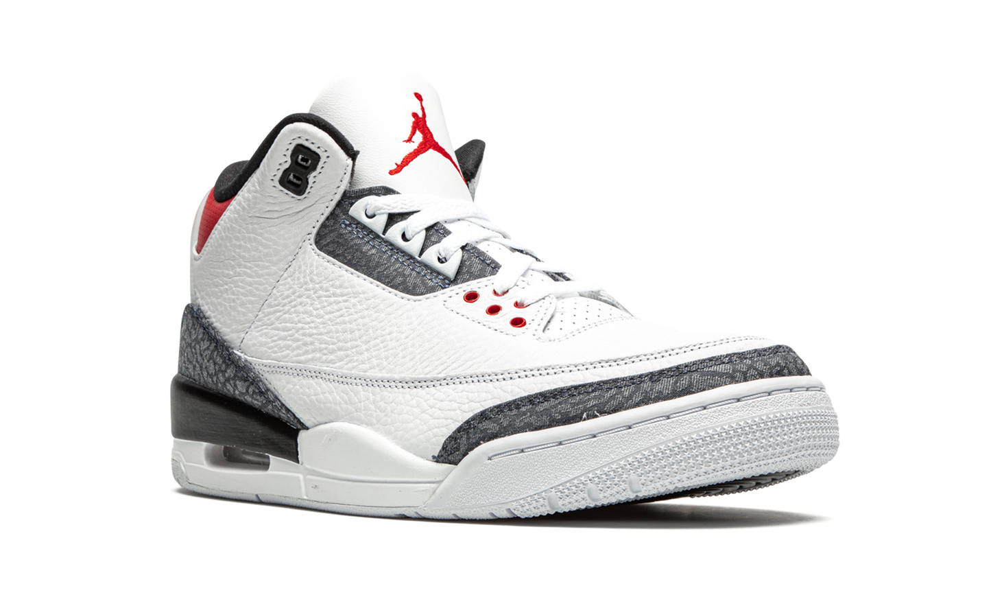 Air Jordan 3 Retro SE DNM "Fire Red Denim" CZ6431 100