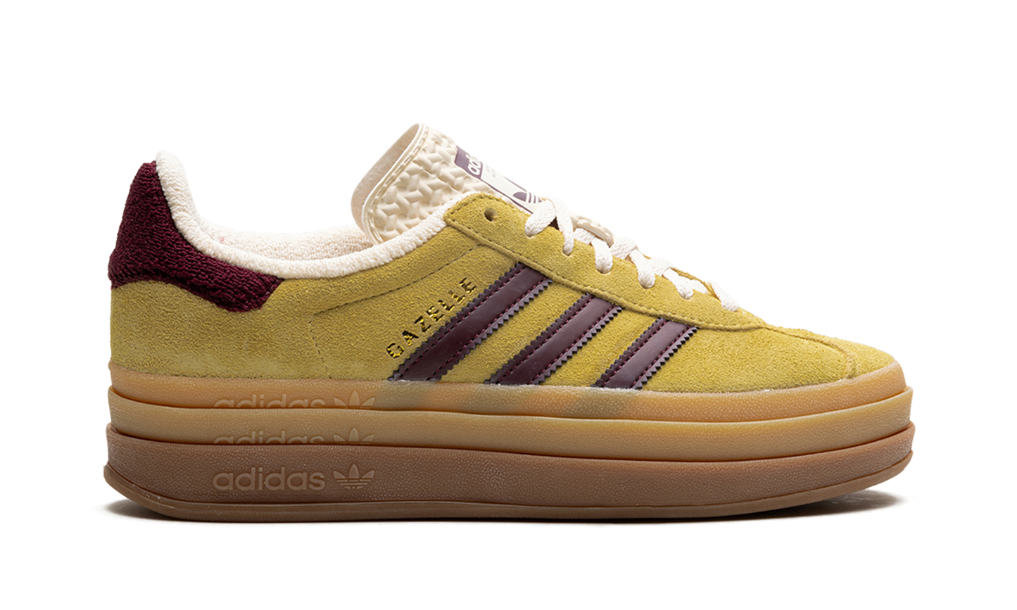 Gazelle Bold Platform WMNS "Yellow Burgundy"