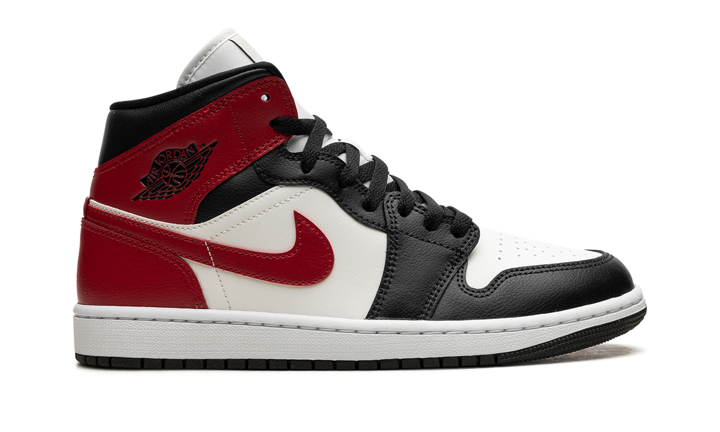 AIR JORDAN 1 MID WMNS "Black Toe" BQ6472 160