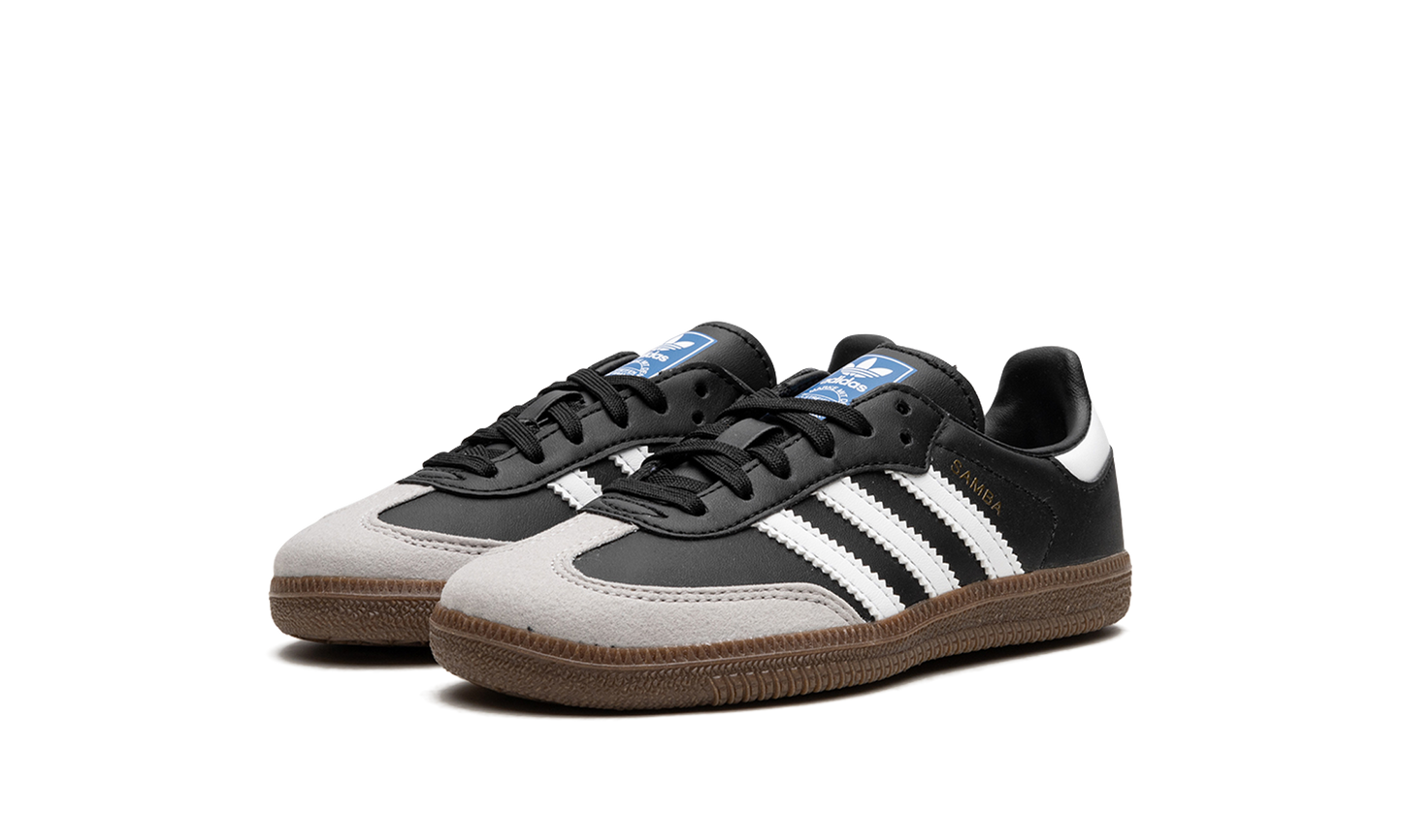 Samba Vegan Kids "Black / White / Gum"