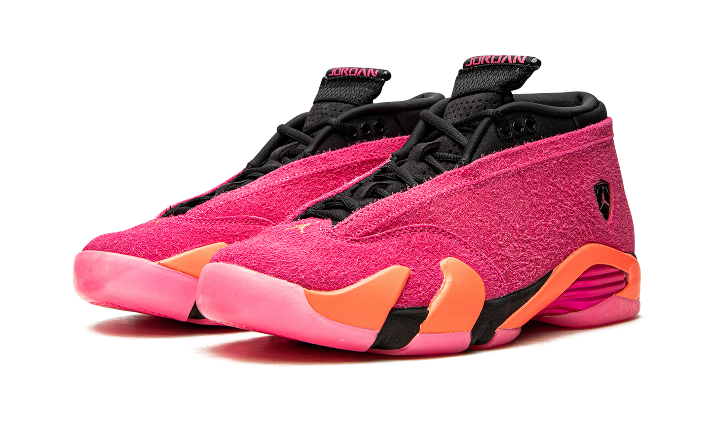 AIR JORDAN 14 RETRO LO WMNS "Shocking Pink"