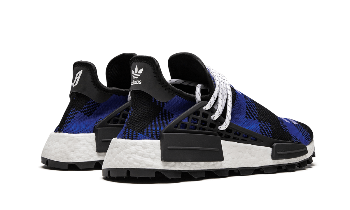 NMD Humanrace "Pharrell Williams X Billionaire Boys Club - Plaid Pack Blue"