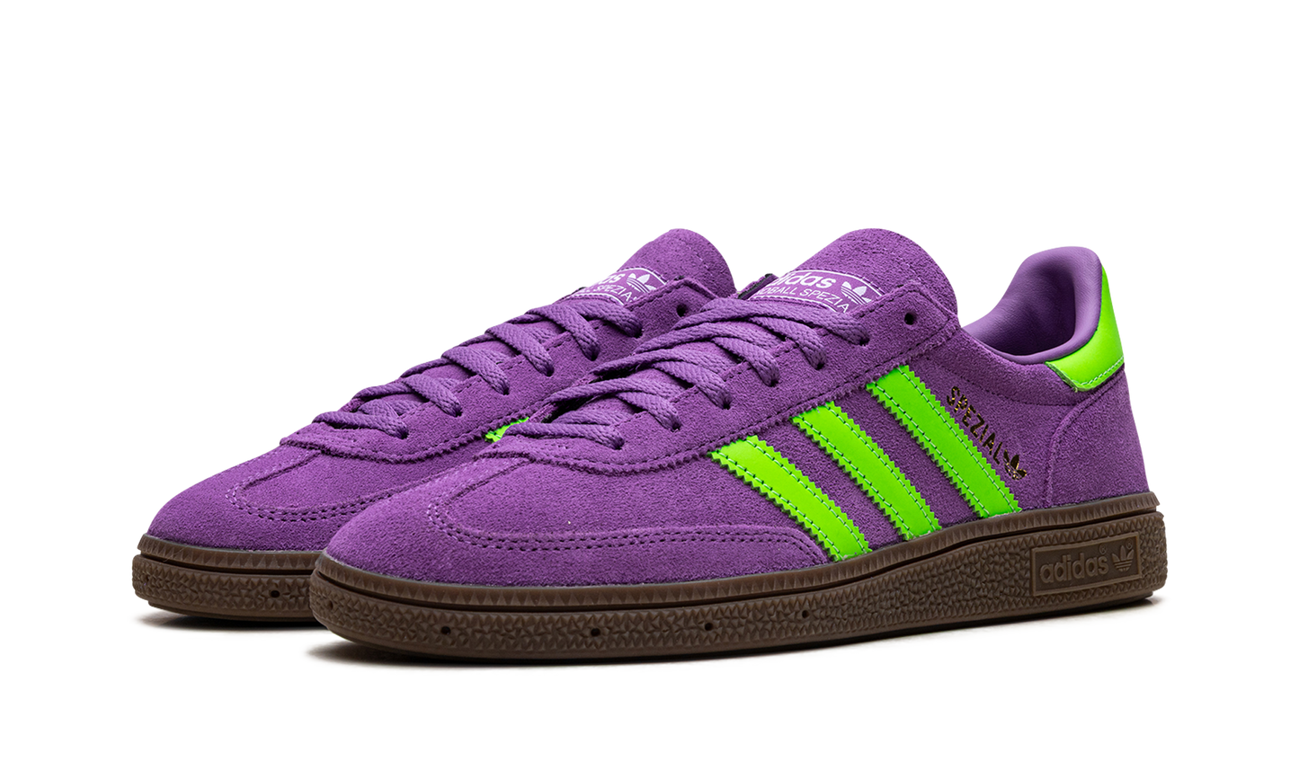 Handball Spezial Elastic WMNS "Active Purple Solar Green"