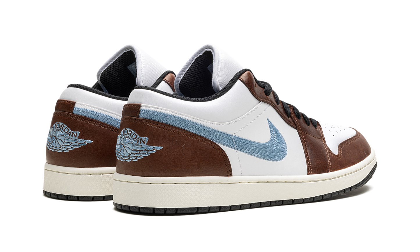 Air Jordan 1 Low SE "Embroidered Swoosh - Mocha" FQ7832 142