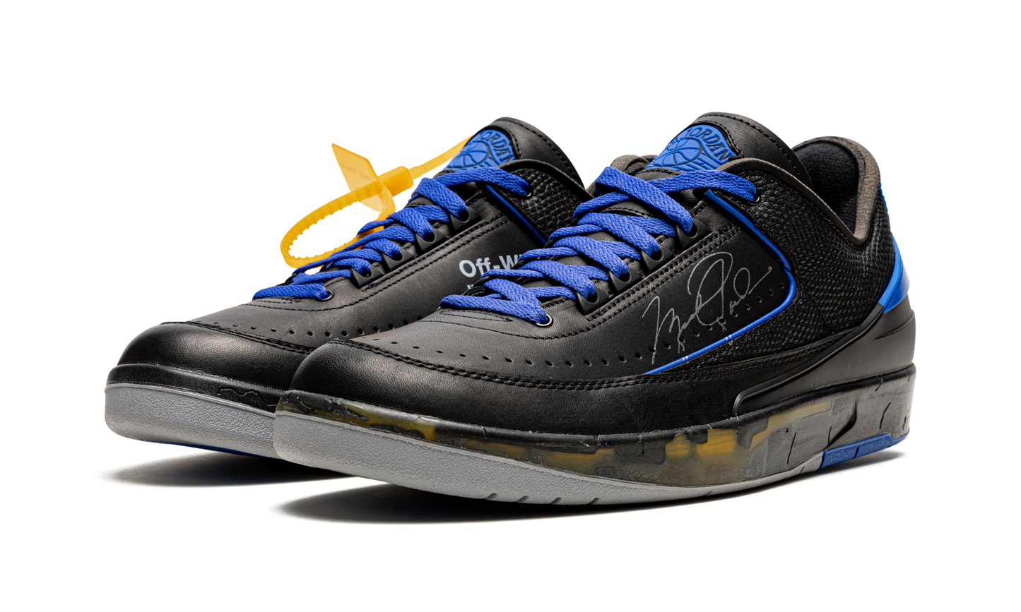 Air Jordan 2 Low OG SP "Off-White - Black/Blue" DJ4375 004