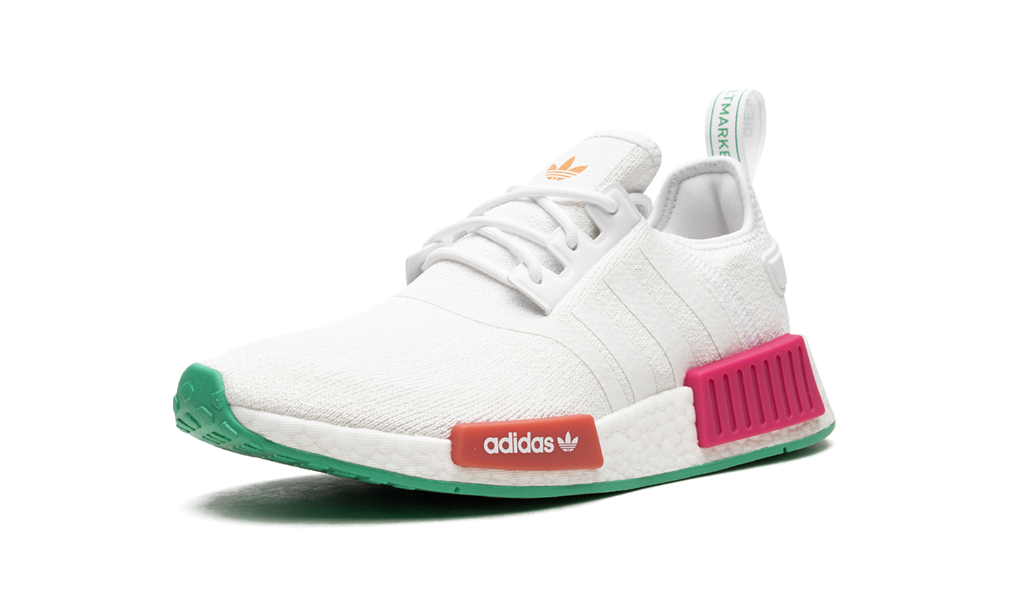 NMD R1 WMNS "White Magenta Green"