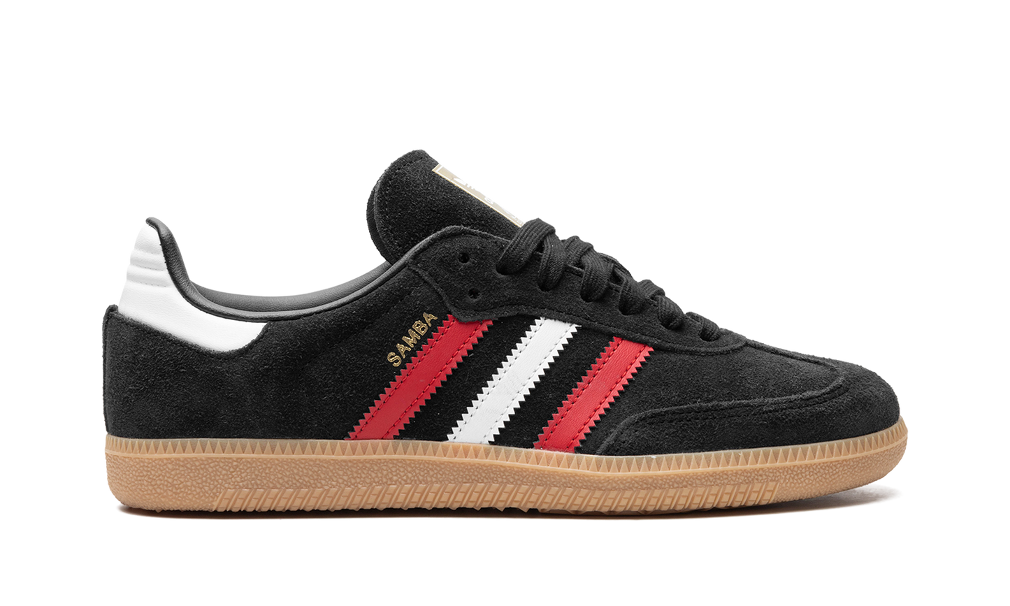 Samba OG "core black/better scarlet/GUM 3"